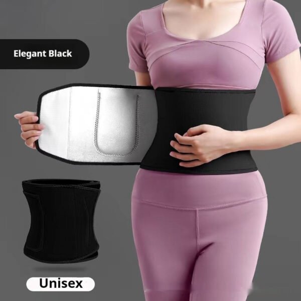 Sports Fitness Waist Support Squat Running Training Violently Sweat Belt - Image 6