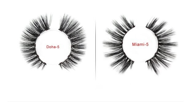 Natural Long Lasting Magnetic Liquid Eyeliner & Magnetic False Eyelashes & Tweezer Set Make up Set - Image 5