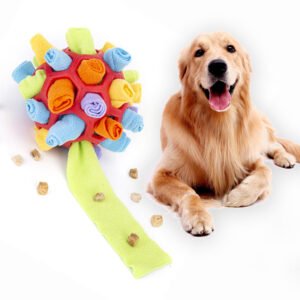 Canine Enrichment Snuffle Ball – Sniff & Snack Toy