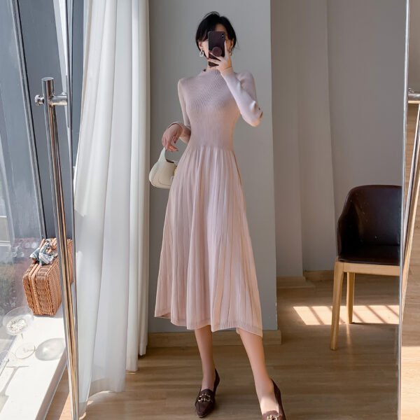Inner Wear Base A- Line Knitted Dress Women - Image 8