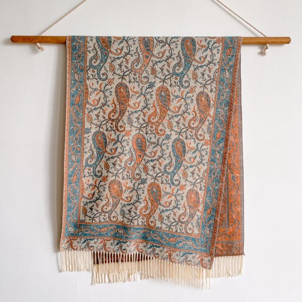 Artificial Cashmere Scarf Women's Ethnic Style Shawl Cape - Image 10