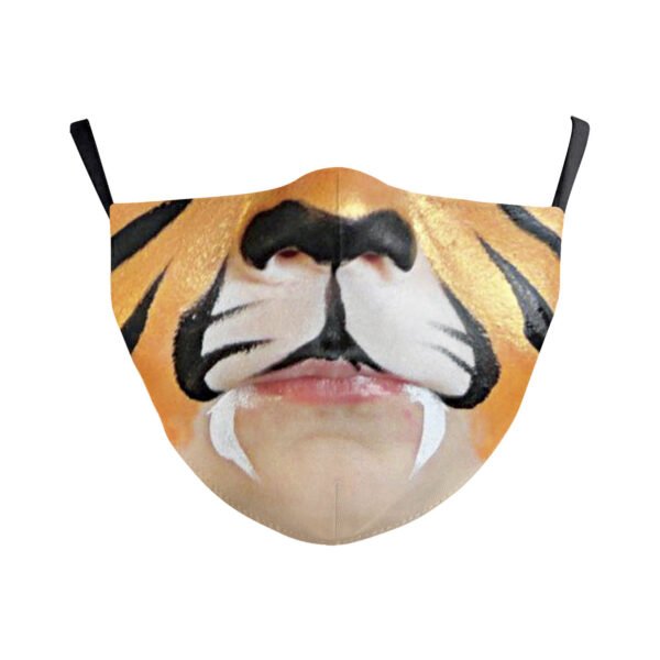 Wansheng Face Animal Digital Printing Double-layer Dust Mask - Image 7