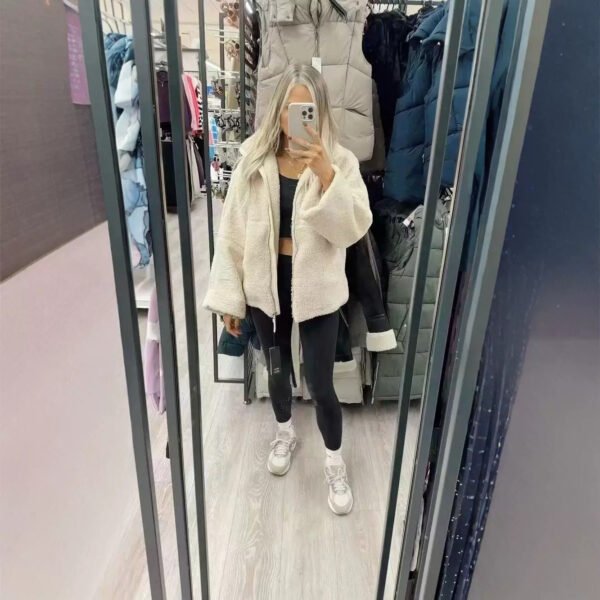 Cotton-padded Clothes Coat - Image 2