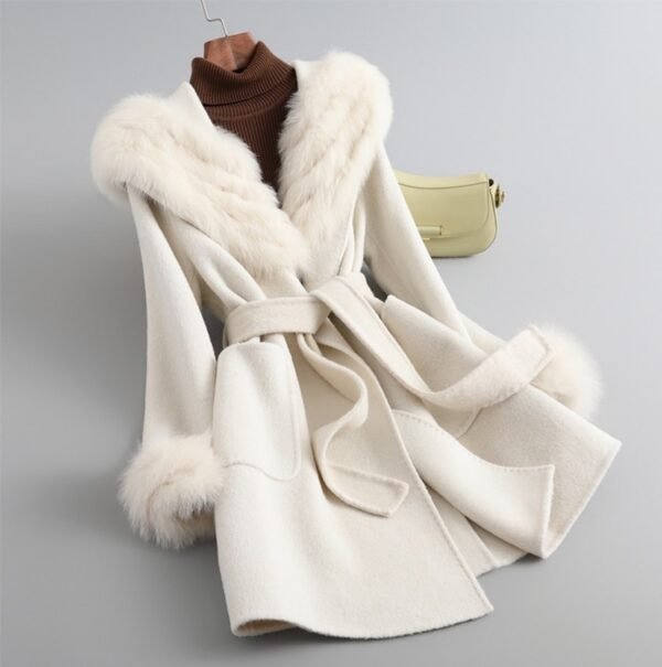 Autumn And Winter Coat Women's Sheepskin Woolen Slim Fit - Image 6