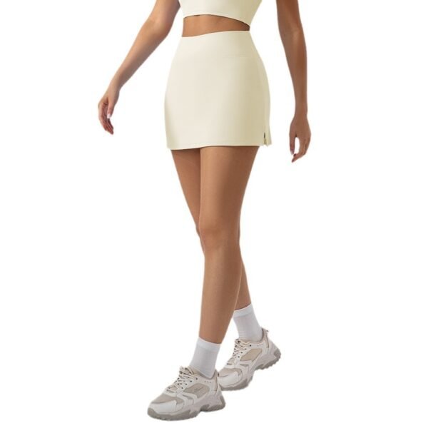 Slim Fit Yoga Skirts Breathable Mini Skirt Fitness Tennis Exercise Skirt - Image 6