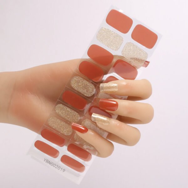 Nail Stickers Semi-cured Heating Lamp Nail Sticker - Image 3