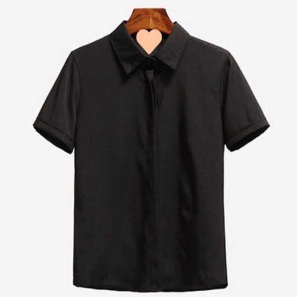 Female Temperament Commuting Professional Long Sleeved Shirt - Image 10