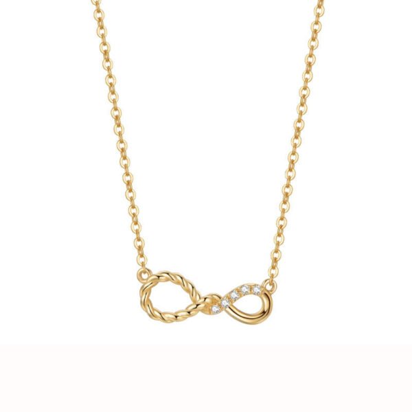 Fashion Versatile Elegant Octagonal Lock Necklace - Image 5