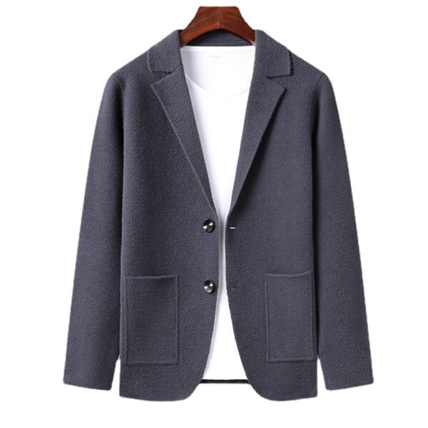 Autumn And Winter Men's Knit Cardigan Leisure - Image 5