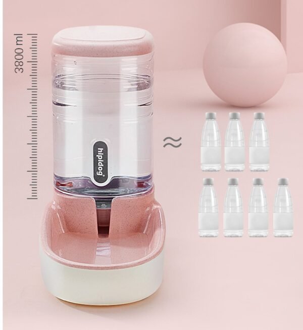 Pet dog automatic feeder microphone dog automatic drinking fountain - Image 5