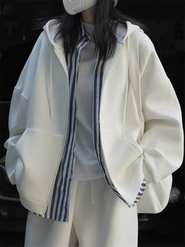 Student Loose Slimming And Fashionable Air Cotton Sweater - Image 2