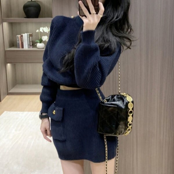 Korean Style Popular Two-piece Gentle Suit Women - Image 2