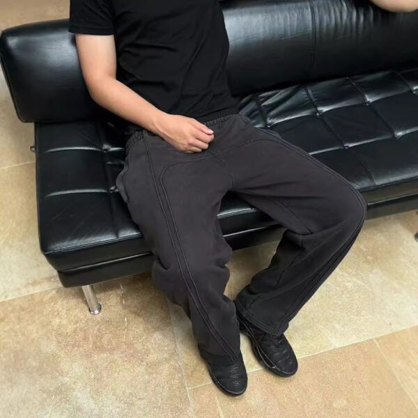 Stretch Rope Sweatpants Casual Trousers - Image 2
