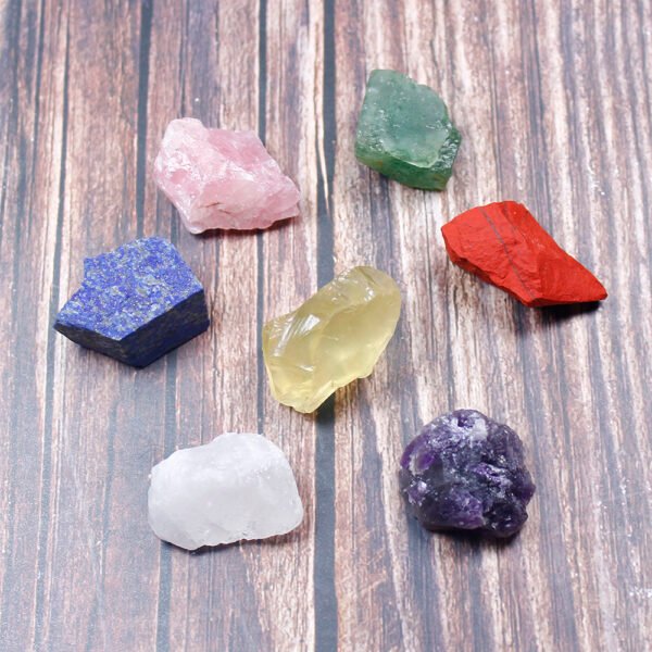 Large Unpolished Ore Samples Of Natural Seven Color Crystal - Image 2
