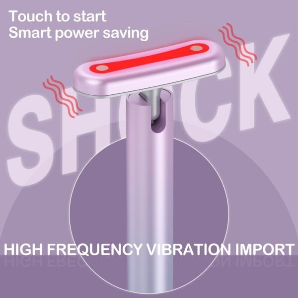 Wand Skin Care EMS Micro-current Introduction Rotatable Vibration Face And Neck Massage - Image 5