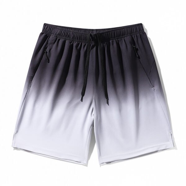 Summer Thin Ice Silk Shorts Men's Gradient Sports Beach Pants - Image 6