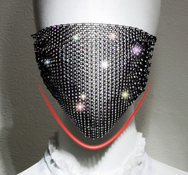 Mesh And Diamond Decorative Masks Become Beautiful Artifacts - Image 5