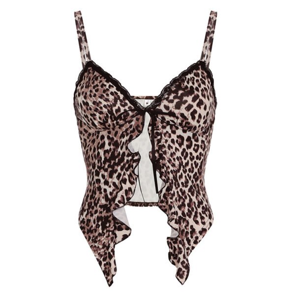 European And American Hot Girl Sexy Leopard Print Small Sling - Image 5