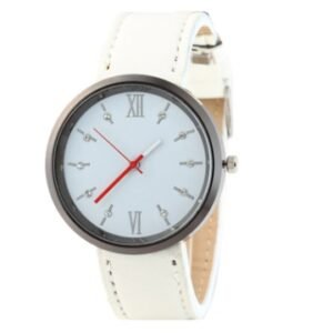 Belt watch men's business watch European version diamond-studded simple scale men's watch