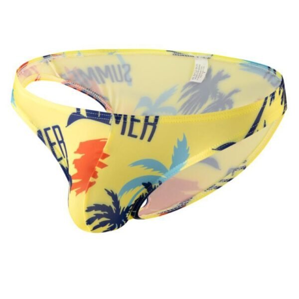 Comfort Printing Men's Briefs Low Waist - Image 3