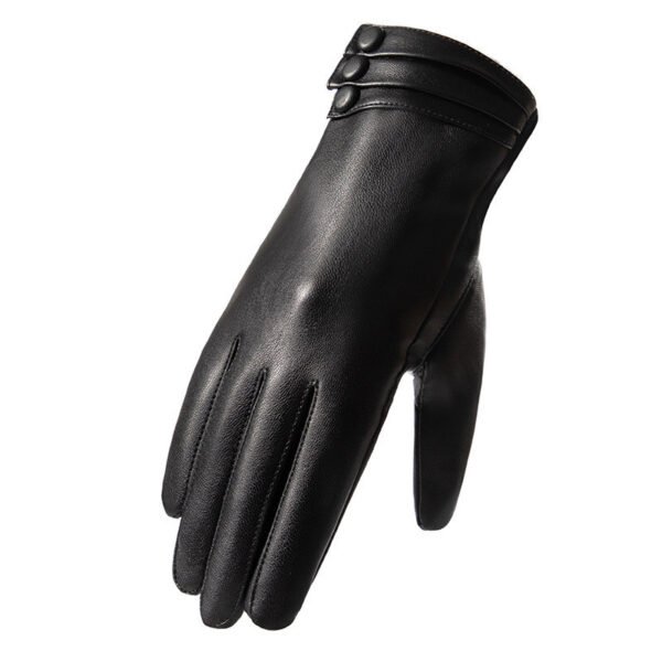 Women's Winter Outdoors Fleece-lined Touch Screen Thermal Gloves - Image 2
