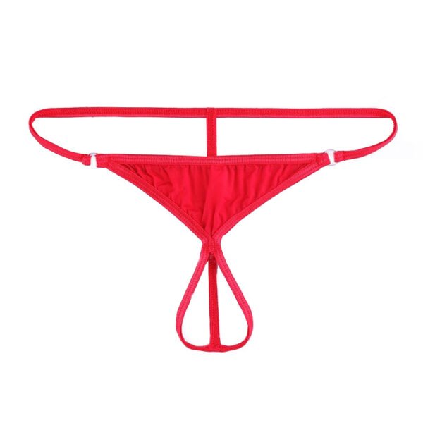 Hollow Out See Through Breathable Men's Sexy Underwear Ice Silk - Image 3