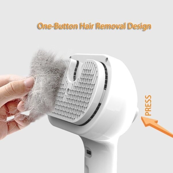 Self-Cleaning Pet Comb & Hair Remover for Dogs - Image 3
