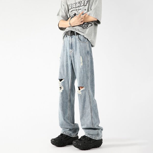American Street Pu Shuai Straight-leg Trousers - Image 2