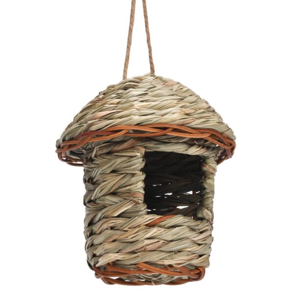 Straw Bird Nest Creative Handmade Finish - Image 3