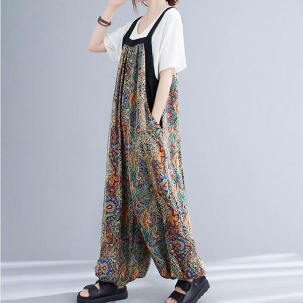 Loose Suspender Trousers Harem Women's Clothing - Image 4