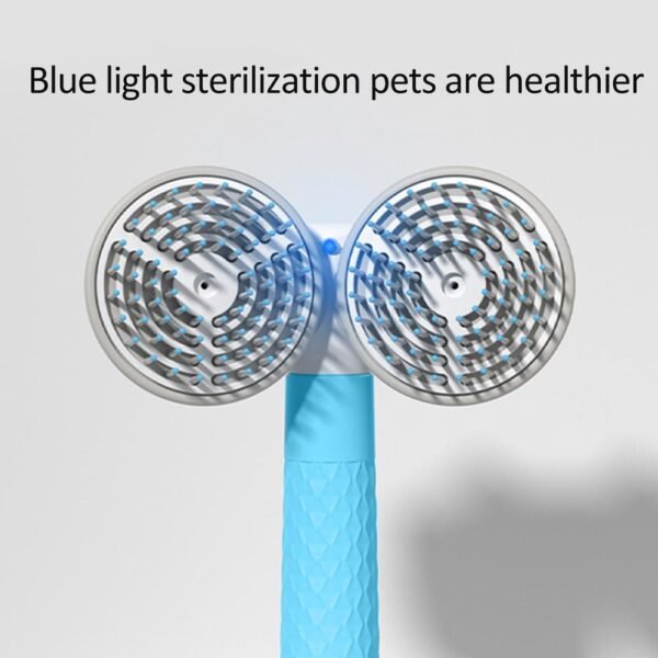 Double-Headed Pet Brush with Negative Ion & Self-Cleaning - Image 8