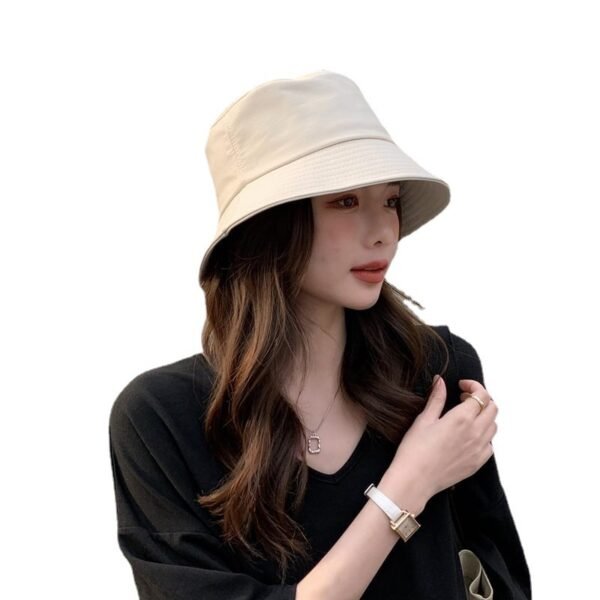 Spring And Summer New Style Fisherman Hat Women's Solid Color Light Board Leisure - Image 5