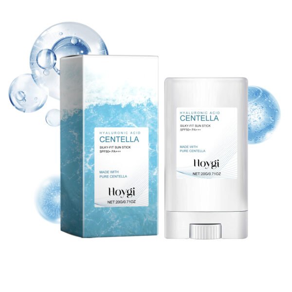Hoygi Hyaluronic Acid Sunscreen Stick Gentle Moisturizing UV Protection For Sunburned And Reddened Skin - Image 6