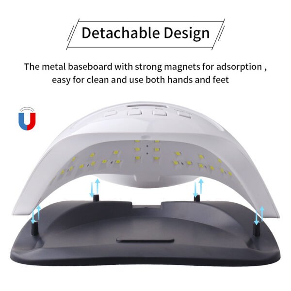 Nail Phototherapy Lamp 90W, Multiple Timing 42 Pieces - Image 3