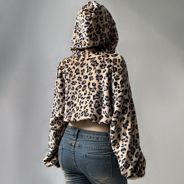 New All-matching Hooded Zip Cardigan Tops Women - Image 4