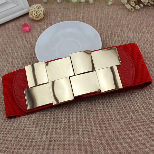 Metal Buckle Accessories Waist Seal Female Elastic Waistband - Image 7