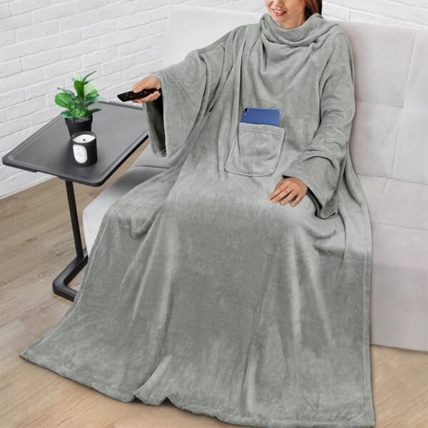 Composite Lambswool TV Blanket Home Lazy - Image 2