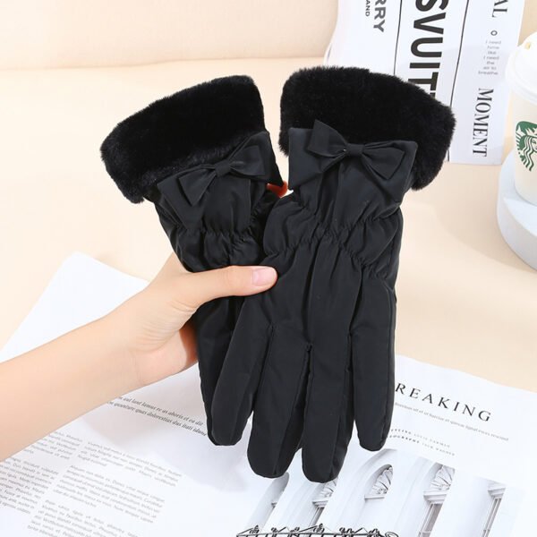 Warm Gloves Winter Women's Touch Screen Fleece-lined Thickened - Image 10