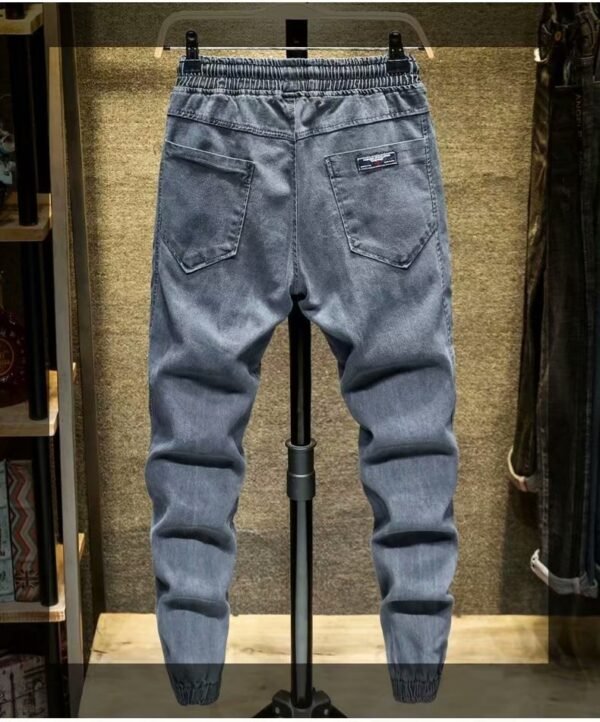 Men's All-matching Work Clothes Large Pocket Ankle-tied Casual Pants - Image 4