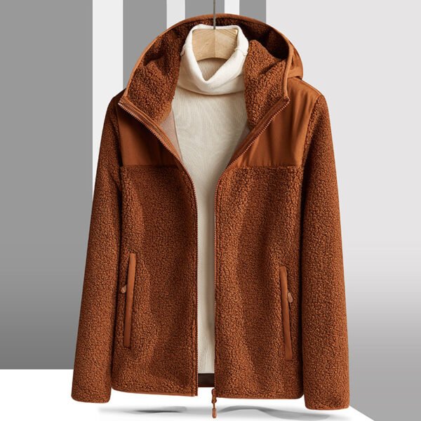 Thickened Outdoor Fleece Coat Warm And Cold-resistant Coat - Image 3