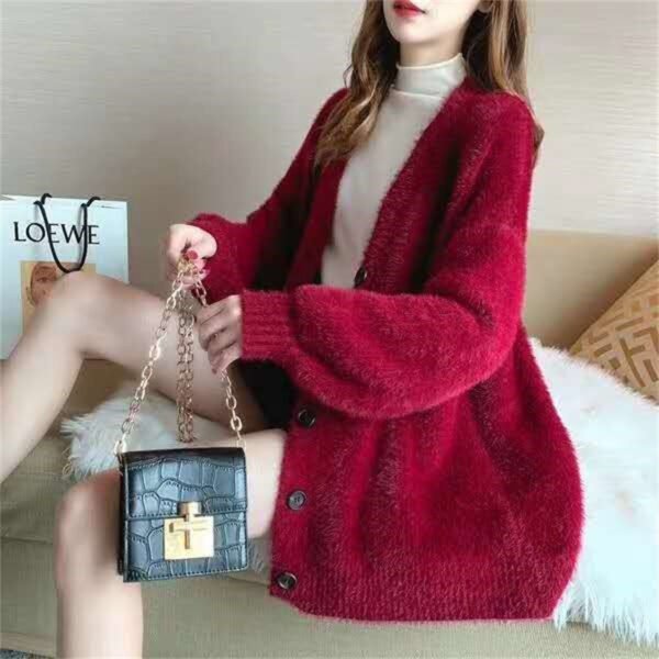 Artificial Mink Fur Sweater - Image 4