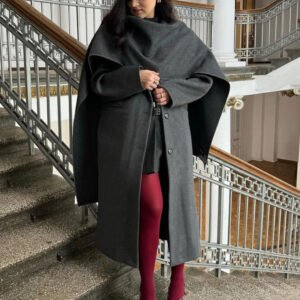 Cloak Long Retro Overcoat Coat