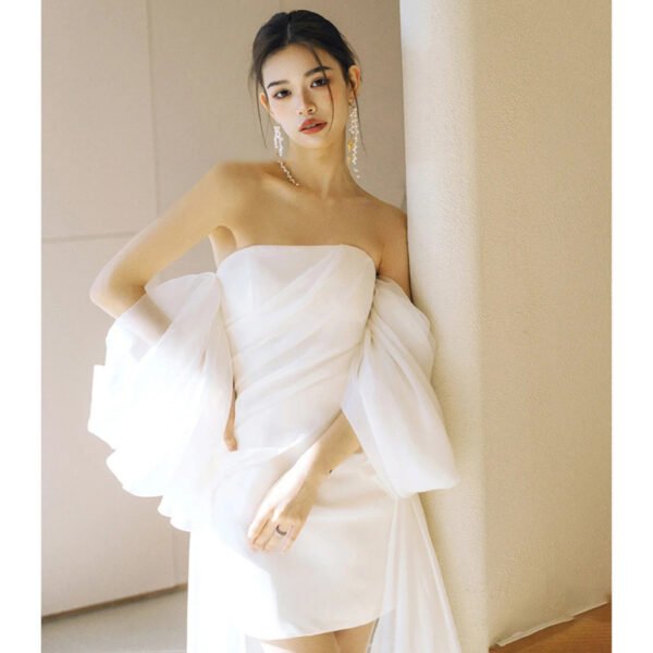Small Light Wedding Dress Short Super Fairy - Image 2