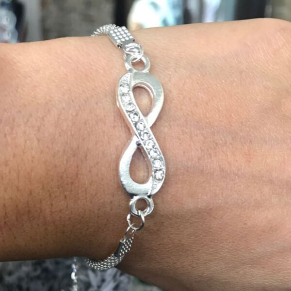 Infinity diamond bracelet - Image 7