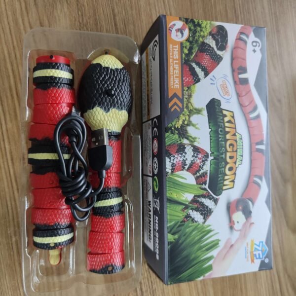 USB Charging Smart Snake Toy for Cats & Dogs - Image 7