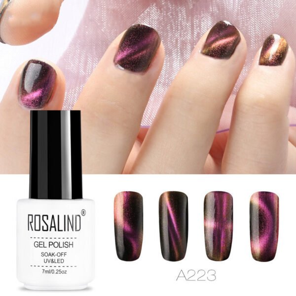 Cat's eye glue styles changeable DIY nail polish glue - Image 2