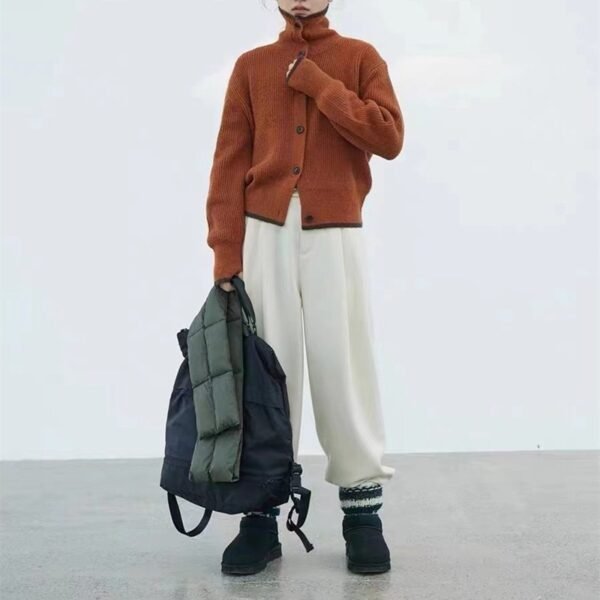 Turtleneck Sweater Coat Female Loose Temperament Casual Sweater - Image 4