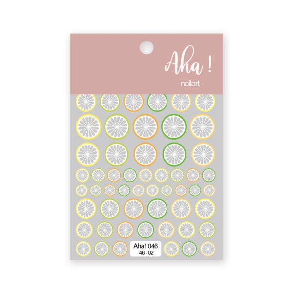 Nail Sticker Cherry Peach Summer Energic Girl Lemon Cream Orange Fruit Fingernail Decoration Stickers - Image 5