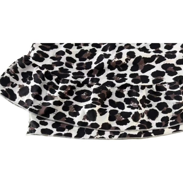 Leopard Print Loose Casual Dress - Image 5