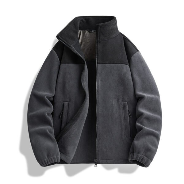 Polar Fleece Fleece-lined Thickened Coat - Image 6